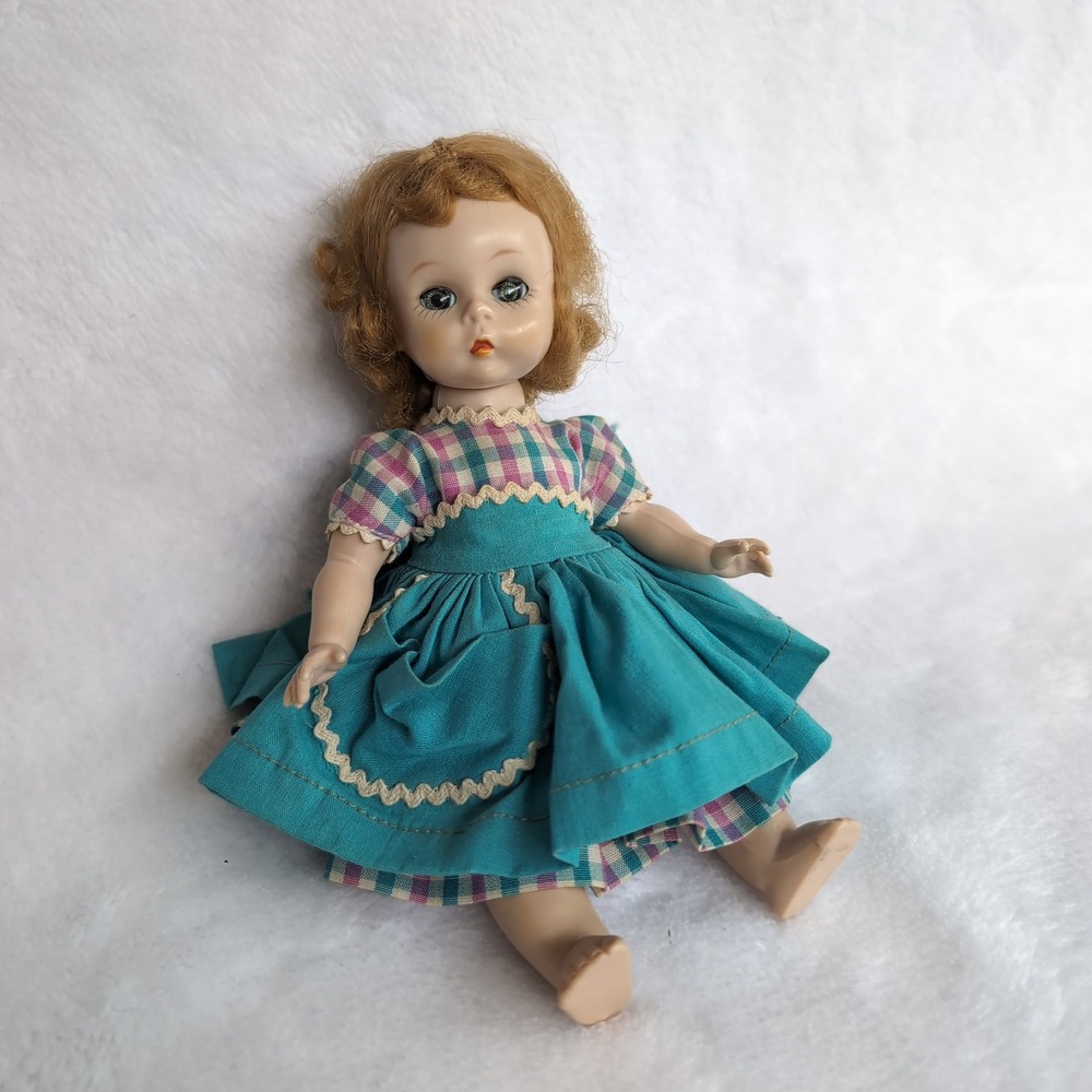 1955 Madame Alexander Alexander-Kins Wendy 422 Helps Mummy Garden Doll READ